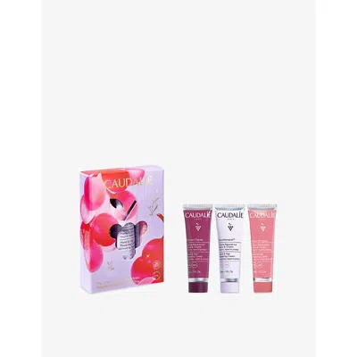 Caudalíe The Nourishing Hand Cream Trio Gift Set In Transparent
