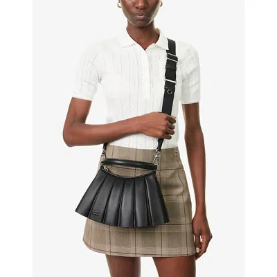 Lacoste Women's Small Lenglen Leather Bag - One Size In Black