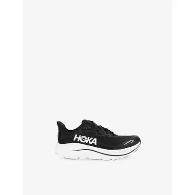 Hoka Kids' Clifton 10 Trainers In Black