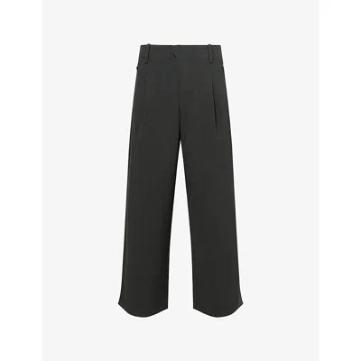 Hiking Patrol Mens Dark Grey Waypoint Texture Straight-leg Woven Trousers Xl In Gray