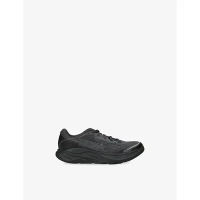 Hoka Kids' Boys   Rincon 4 In Black