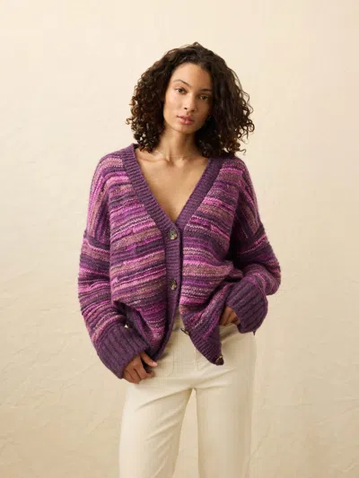 Faherty Cliffwalk Cardigan In Multi