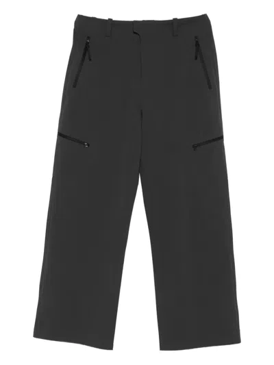 Hiking Patrol Zip-pocket Softshell Trousers In Gray
