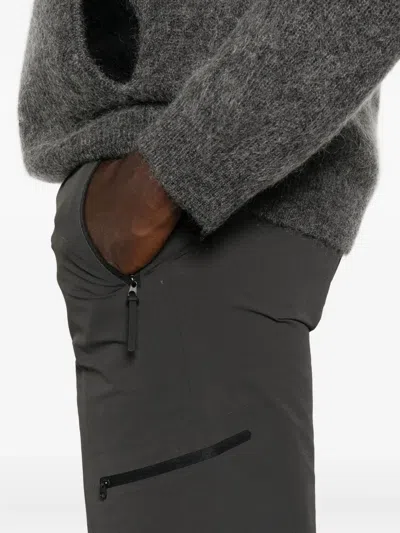 Hiking Patrol Zip-pocket Softshell Trousers In Gray