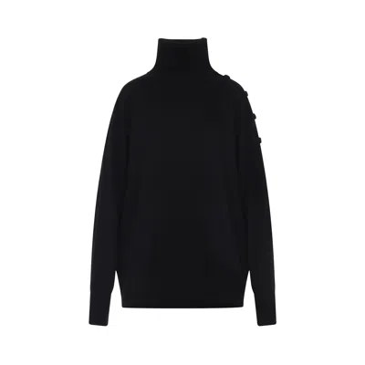 Dries Van Noten Wool Turtleneck Sweater In Multi