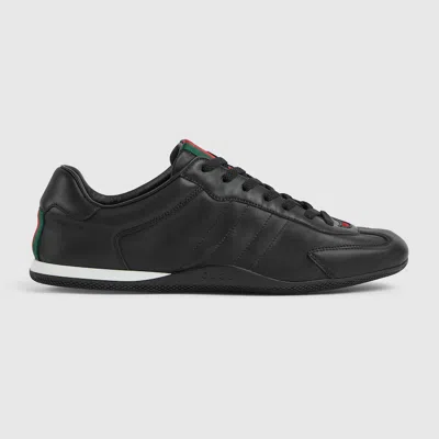 Gucci Shift Low Top Sneaker Rubber Sole In Animal Print