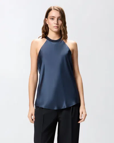 Pinko Flowing Top With Bow In Multi