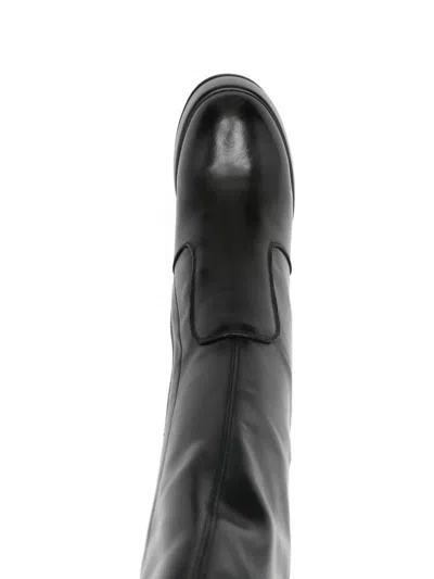 水台式高跟及膝靴（12厘米）