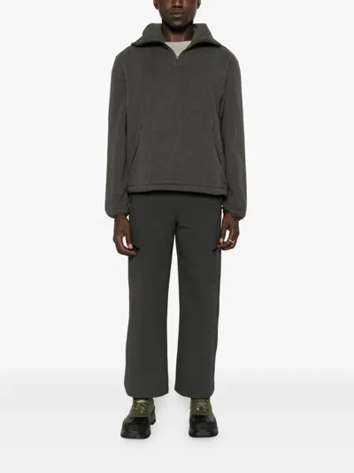 Hiking Patrol Half-zip Hoodie In Gray