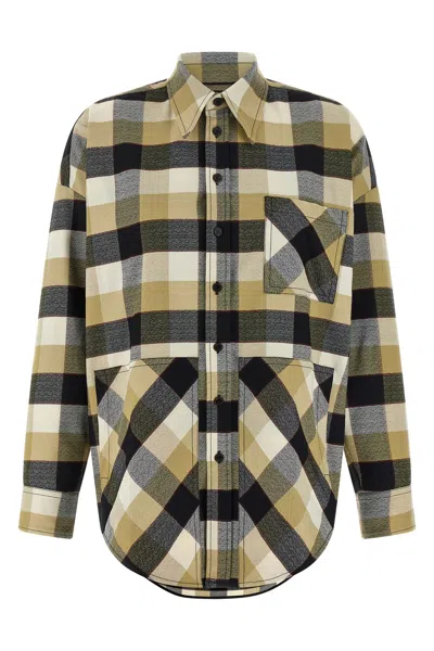 Missoni Oversize-hemd Mit Karomuster In Brown