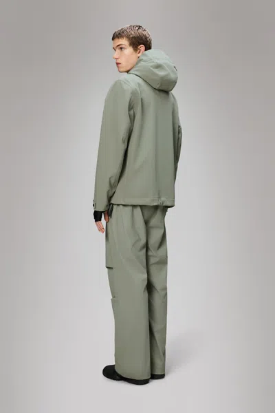 Rains Suva Softshell Jacket In Green