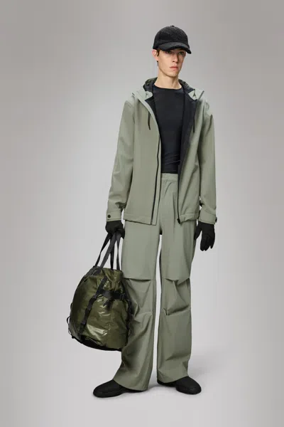 Rains Suva Softshell Jacket In Green