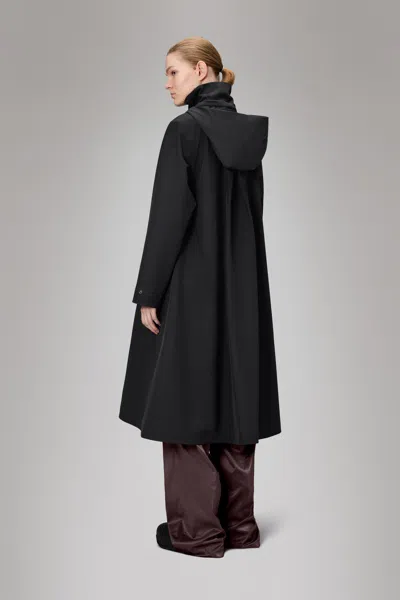 Rains Suva Vision Softshell A-line W Jacket In Black