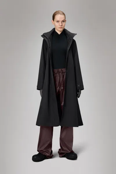 Rains Suva Vision Softshell A-line W Jacket In Black