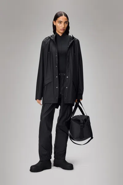 Rains Jacket In Black