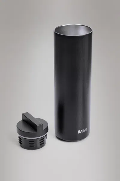 Rains Insulated Flask 500ml In Black