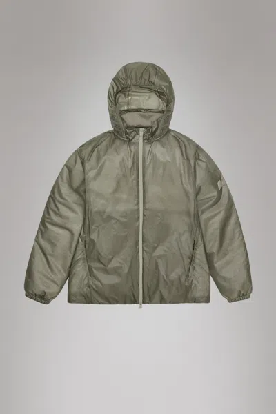Rains Kauto Insulated Jacket In Green