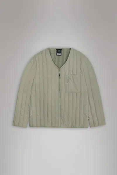 Rains Banja Liner Jacket In Gray