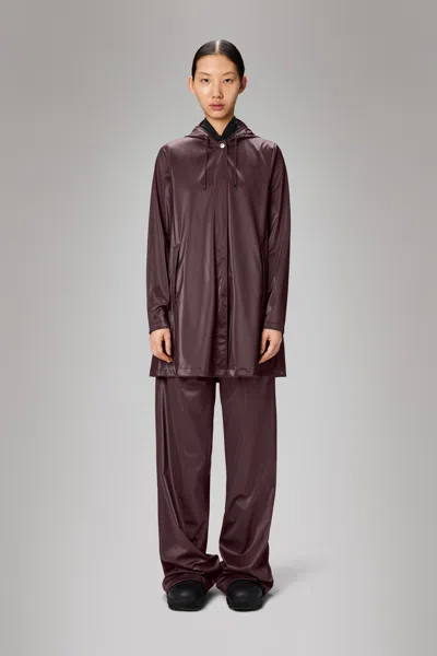 Rains A-line W Jacket A-line W Jacket In Purple