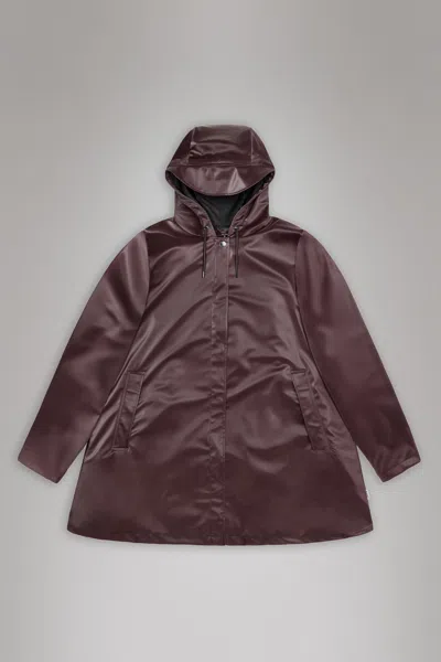 Rains A-line W Jacket A-line W Jacket In Purple
