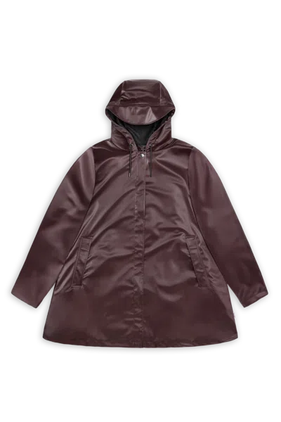 Rains A-line W Jacket A-line W Jacket In Purple
