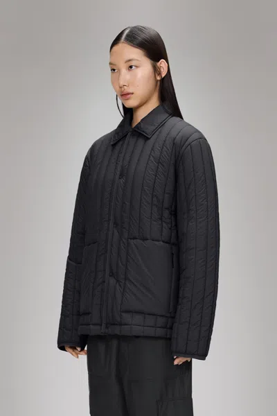 Rains Banja Liner Overshirt In Multi