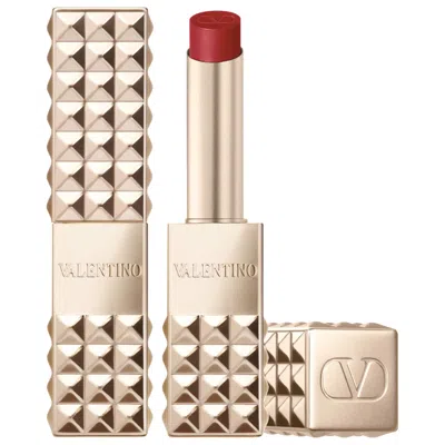 Valentino Spike  Buttery Matte Lipstick In Red