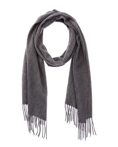 Phenix Woven Cashmere Solid Scarf In Black