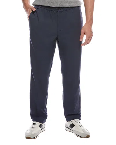 Scotch & Soda Drawstring Melange Pant In Blue