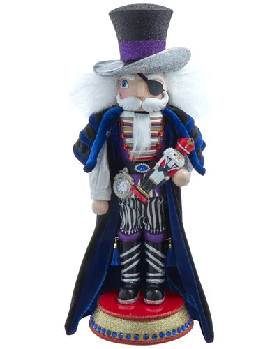 Kurt Adler 15-inch Hollywood Nutcrackers Drosselmeyer Nutcracker In Blue