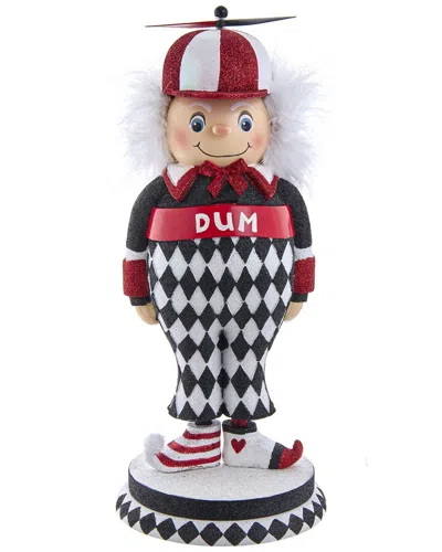Kurt Adler 14.5-inch Hollywood Nutcrackers Tweedle Dum Nutcracker In Multi