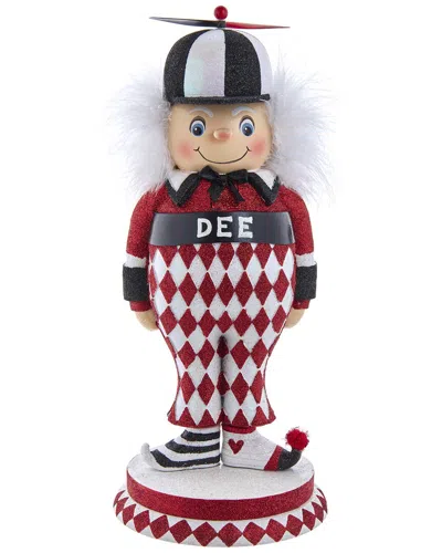 Kurt Adler 14.5-inch Hollywood Nutcrackers Tweedle Dum Nutcracker In Multi