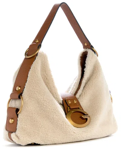 Guess Women's Camden Large Shoulder Bag In Neutral