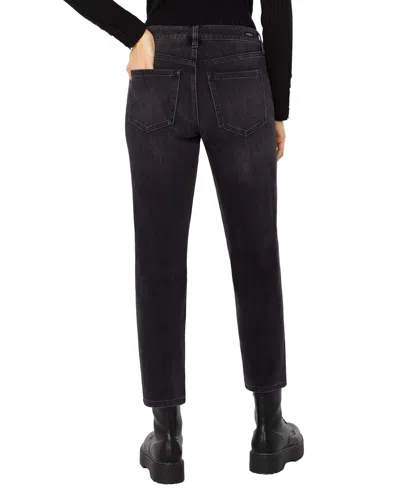 Liverpool Los Angeles Women's Liv Fashion Seaming Relaxed Skinny Jeans In Black