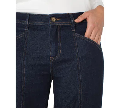 Liverpool Los Angeles Women's Wide Leg Denim Jeans In Blue
