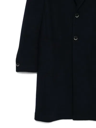 Barena Venezia Buttoned Wool Coat In Black