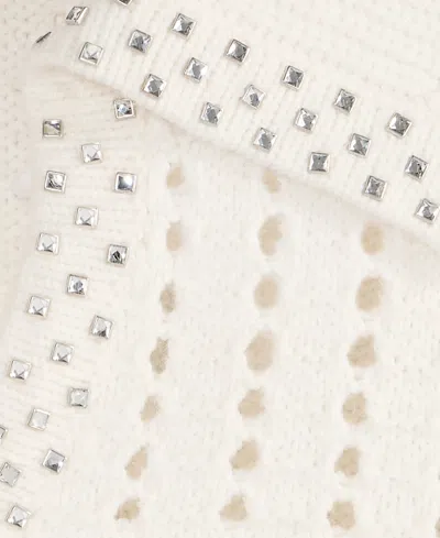 On 34th Women's Embellished Sailor-collar Sweater, Macy's Exclusive In White