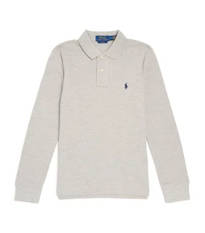 Ralph Lauren Cotton Polo Pony Polo Shirt In Neutral