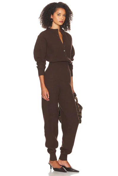 Helsa Aubrielle Jumpsuit In Brown