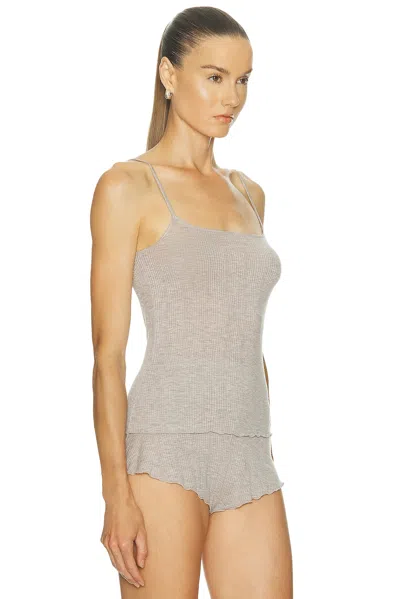 Negative Underwear For Fwrd Whipped Cami Top In Gray