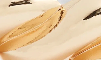 Open Edit Twisted Bangle In Gold