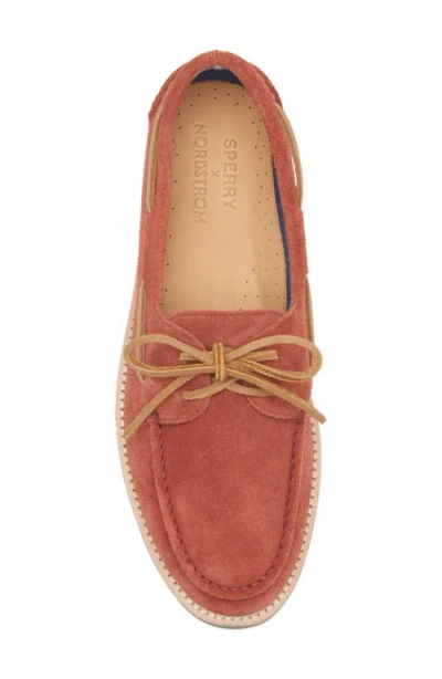 Sperry Authentic Original™ 2-eye Lugged Boat Shoe In Red