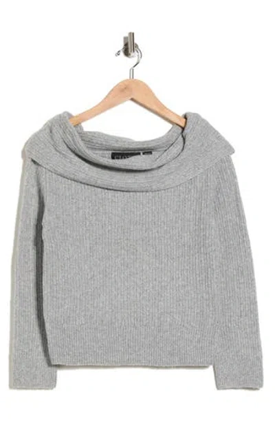 Rdi Marylin Cowl Neck Sweater In Gray