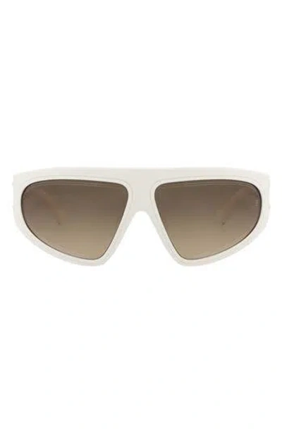 Balmain 62mm Shield Sunglasses In Gray