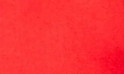 Madewell Cotton & Linen Blend Zip-up Jacket In Red