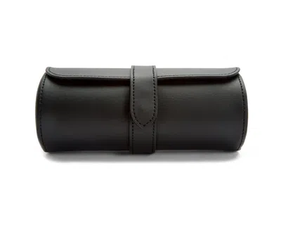 Wolf Axis Triple Watch Roll In Black