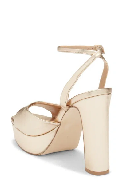 Steve Madden Lourdes Womens Buckle Patent Leather Platform Heels In Multi