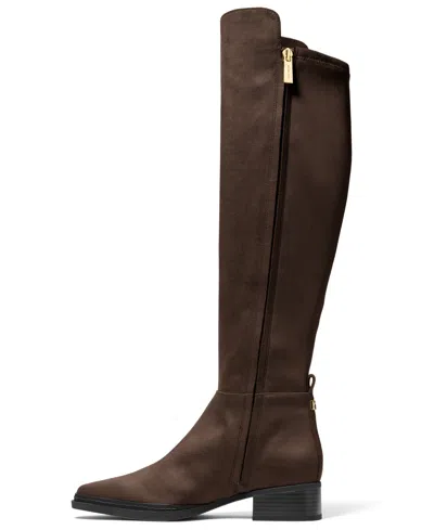 Michael Kors Lex Dark Brown Boot In Brown