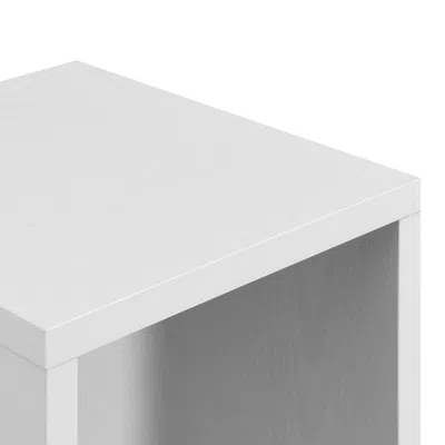 Convenience Concepts Northfield Admiral End Table With Shelf, White In White