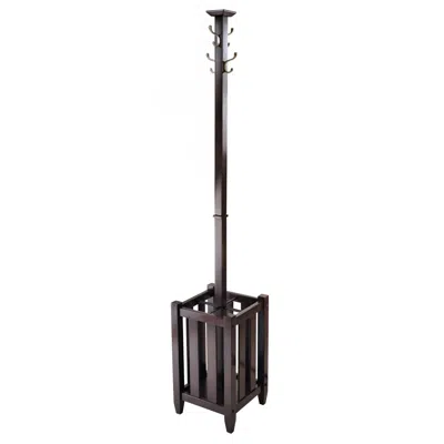 Winsome Wood Memphis Coat Tree & Umbrella Rack
